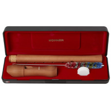 HOHNER B9532 MUSICA SOPRANO RECORDER BAROQUE, DOUBLEHOLE, PEARWOOD
